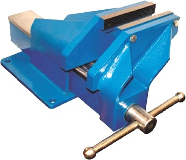 AUZGRIP - OFF-SET STEEL BENCH VICE 100MM 